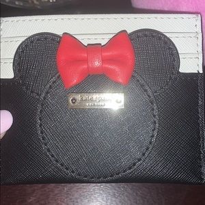 Kate Spade card case by Minnie Mouse